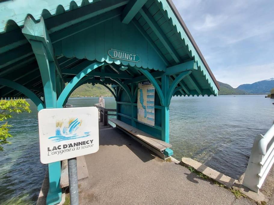 Charmant Et Spacieux Appartement A Quelques Pas Du Lac Duingt Bagian luar foto