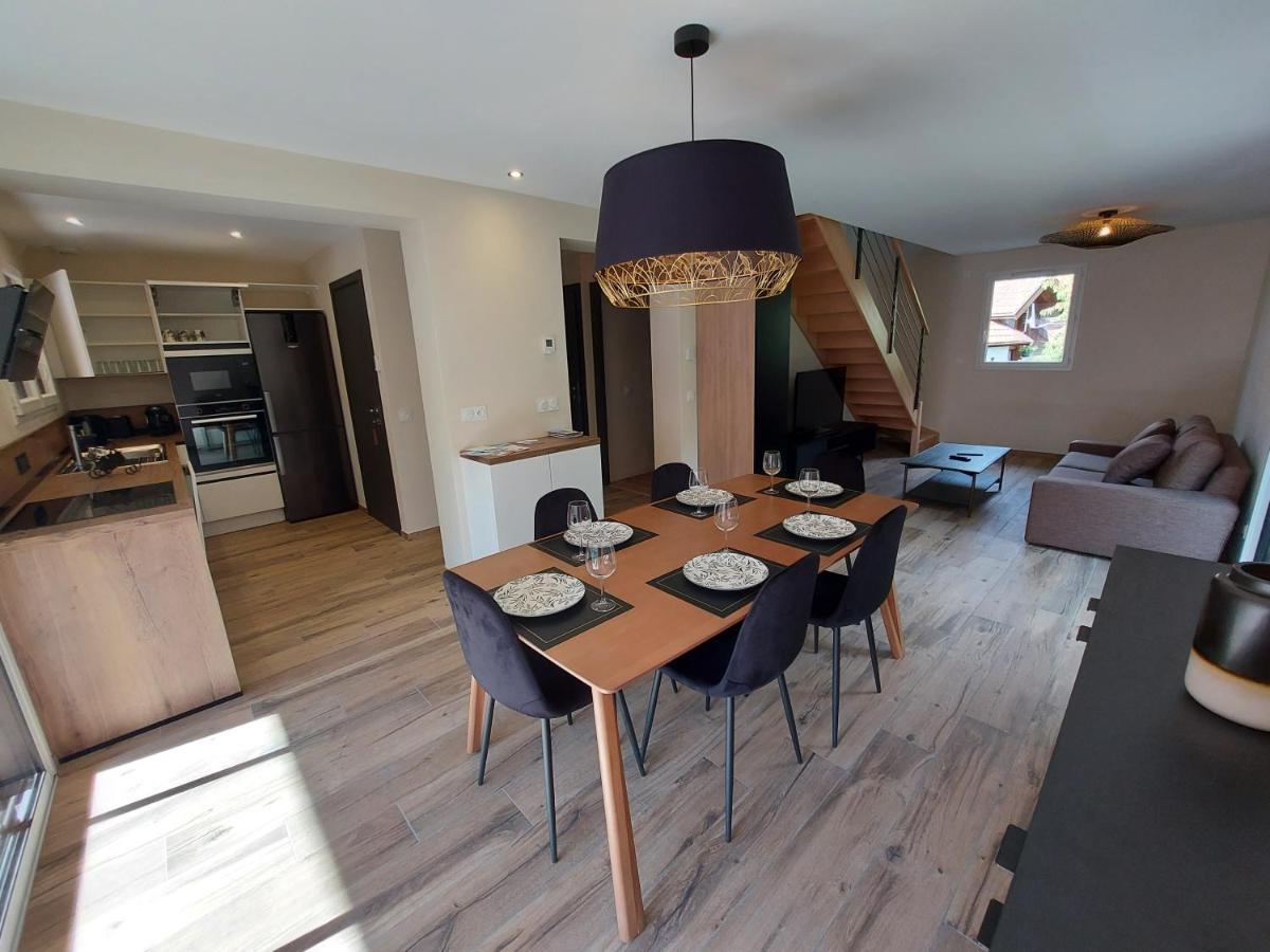 Charmant Et Spacieux Appartement A Quelques Pas Du Lac Duingt Bagian luar foto